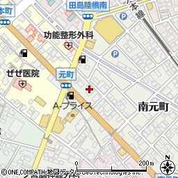 大分県日田市南元町18-23周辺の地図