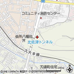 大分県日田市日高88-10周辺の地図