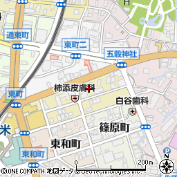筑陽株式会社　大手町オフィス周辺の地図