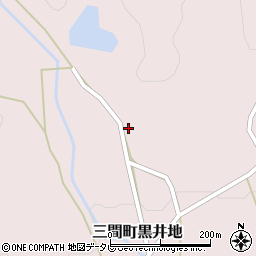 愛媛県宇和島市三間町黒井地1896周辺の地図