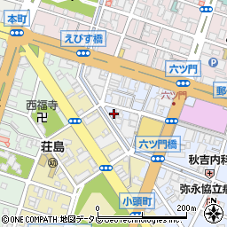 焼肉のひがし田 本店周辺の地図