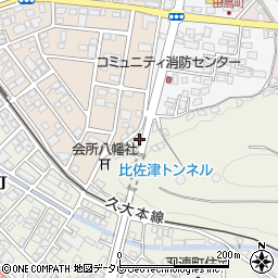 大分県日田市日高85-3周辺の地図