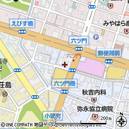 古賀久六ツ門店周辺の地図