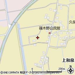 佐賀県佐賀市久保泉町上和泉2662周辺の地図