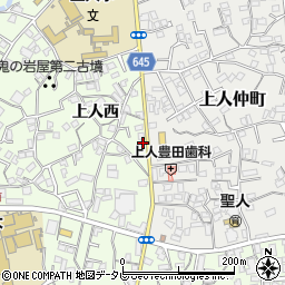 大分県別府市北石垣668周辺の地図