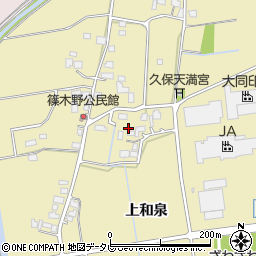 佐賀県佐賀市久保泉町上和泉2749-4周辺の地図