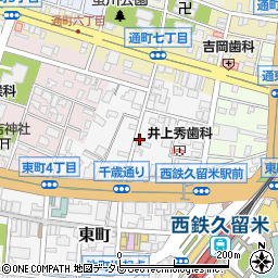 丸山理容店周辺の地図