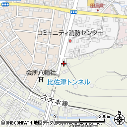 大分県日田市日高85-5周辺の地図