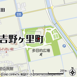 佐賀県吉野ヶ里町（神埼郡）豆田周辺の地図