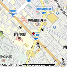 上野眼科医院周辺の地図