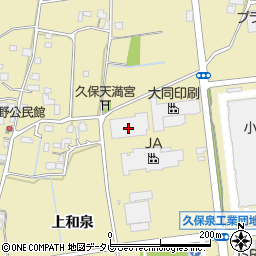 美光九州周辺の地図