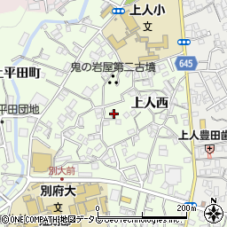 大分県別府市北石垣133周辺の地図