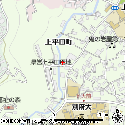 大分県別府市北石垣1689周辺の地図