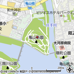 日隈神社周辺の地図