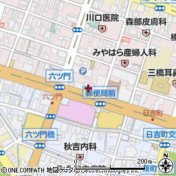 西日本シティ銀行久留米営業部周辺の地図
