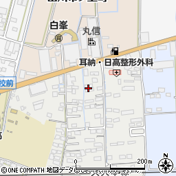 福岡県久留米市山川町1650周辺の地図