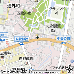 ＨｏｎｄａＣａｒｓ久留米中央諏訪野町店周辺の地図