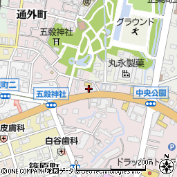 ＨｏｎｄａＣａｒｓ久留米中央諏訪野町店周辺の地図