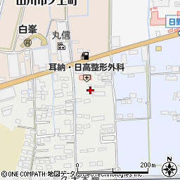 福岡県久留米市山川町1657周辺の地図