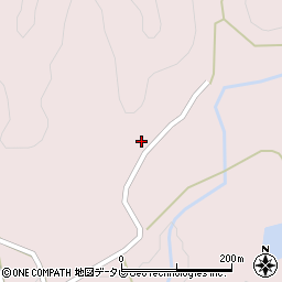 愛媛県宇和島市三間町黒井地2065周辺の地図