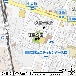 福岡県久留米市荘島町6周辺の地図