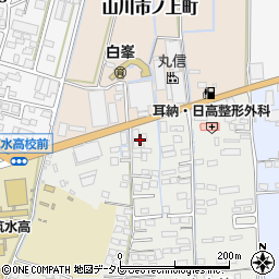 福岡県久留米市山川町1638周辺の地図