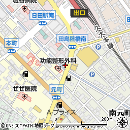 大分県日田市元町19-6周辺の地図