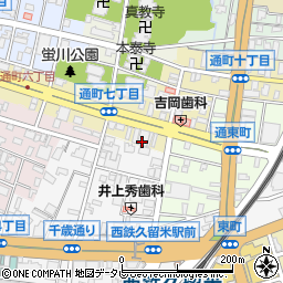亀屋硝子株式会社周辺の地図