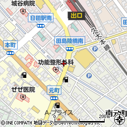 大分県日田市元町19-4周辺の地図