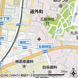 ライオンズマンション久留米駅東周辺の地図