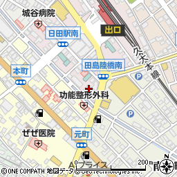 大分県日田市元町19-11周辺の地図