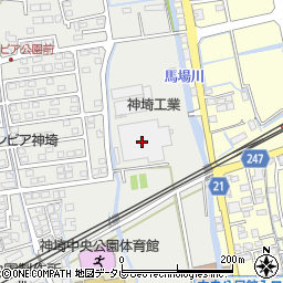 神埼工業株式会社周辺の地図