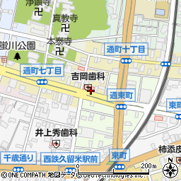 吉岡歯科医院周辺の地図