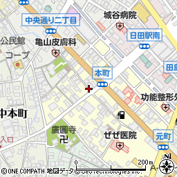 手島塗料店周辺の地図
