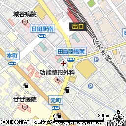 大分県日田市元町19-28周辺の地図