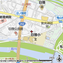 大分県日田市庄手548周辺の地図