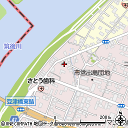 ヘアーサロン寺田周辺の地図