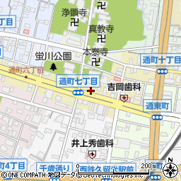 田中電バリ堂周辺の地図
