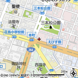 みずほ銀行久留米本町 ＡＴＭ周辺の地図