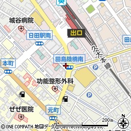 大分県日田市元町20-1周辺の地図