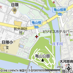 日田市倫理法人会周辺の地図