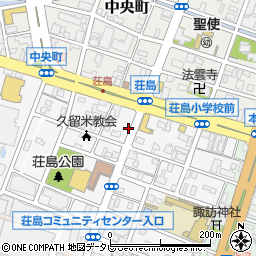 福岡県久留米市荘島町9-7周辺の地図