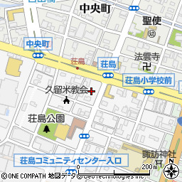 福岡県久留米市荘島町9周辺の地図