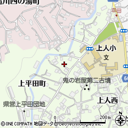 大分県別府市北石垣1677周辺の地図