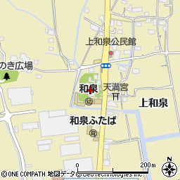龍田寺周辺の地図