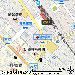 大分県日田市元町20周辺の地図