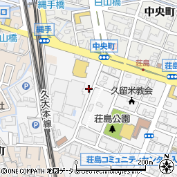 福岡県久留米市荘島町1周辺の地図
