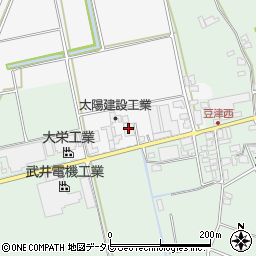 北九州中央海産市場株式会社　久留米営業所周辺の地図
