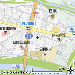 大分県日田市庄手555周辺の地図