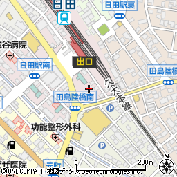 大分県日田市元町21周辺の地図
